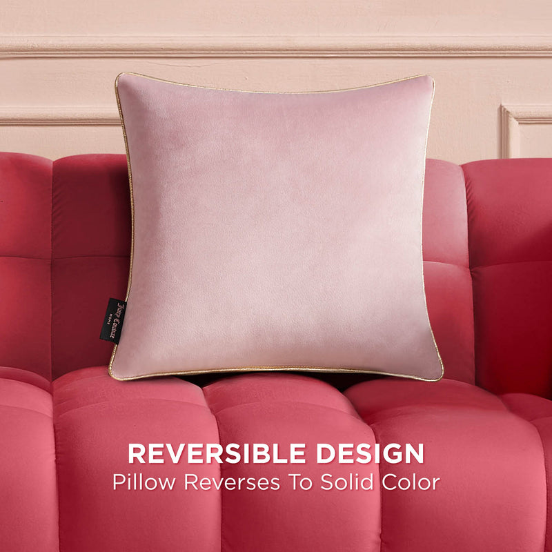 Velvet Cheetah Square Pillow