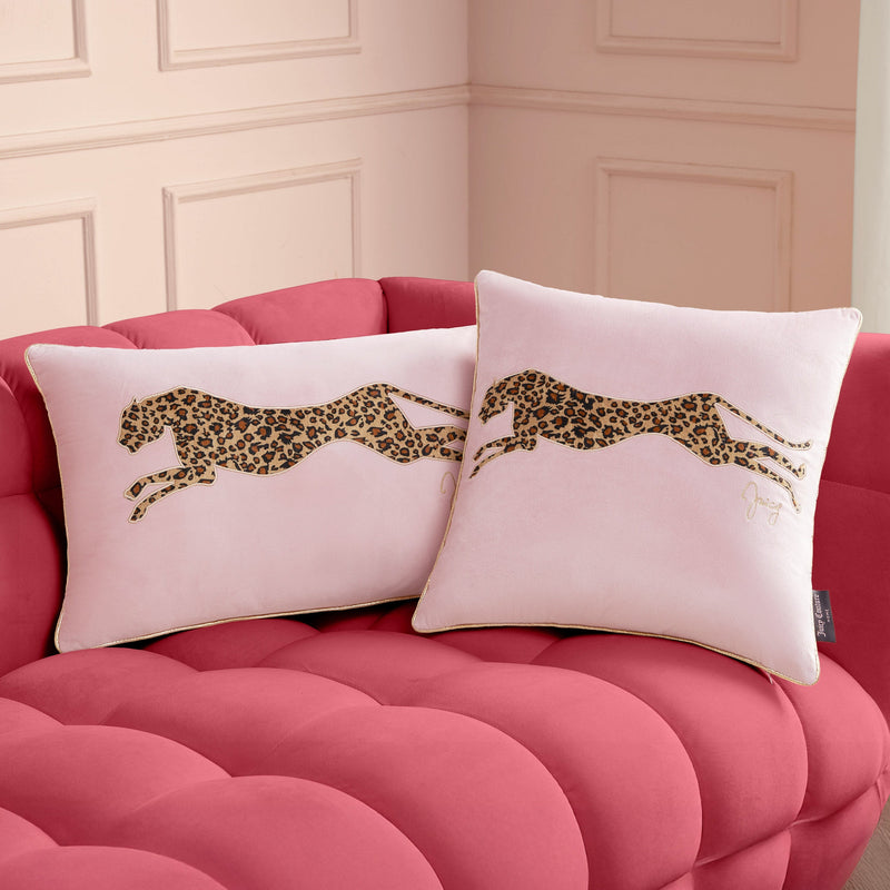 Velvet Cheetah Square Pillow