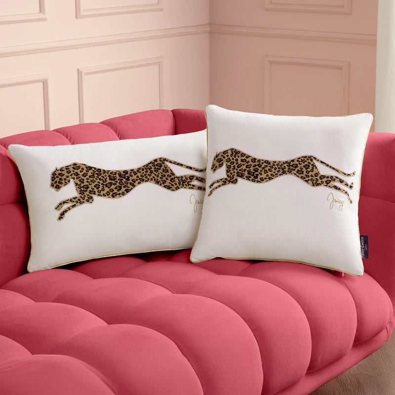 Velvet Cheetah Square Pillow