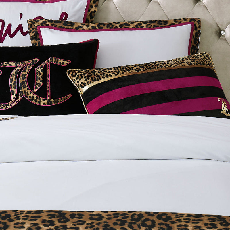Velvet Cheetah Print Pillow - Juicy Couture