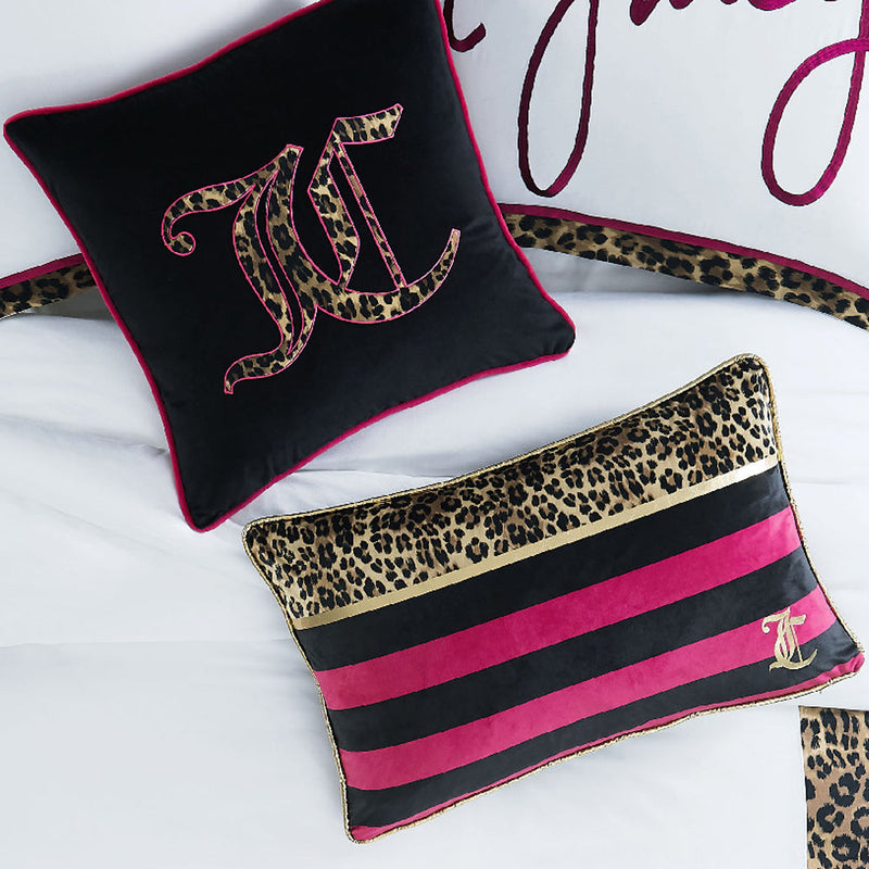 Velvet Cheetah Print Pillow - Juicy Couture