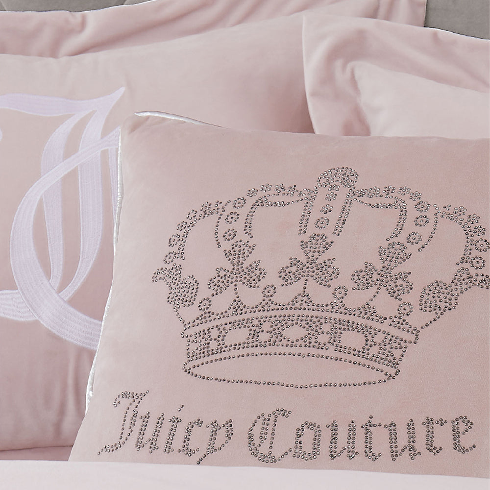 Gothic Rhinestone Crown Pillow