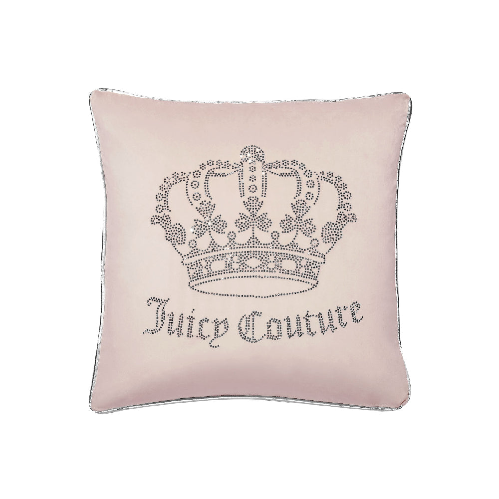 Gothic Rhinestone Crown Pillow