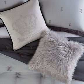 Gothic Rhinestone Crown Pillow