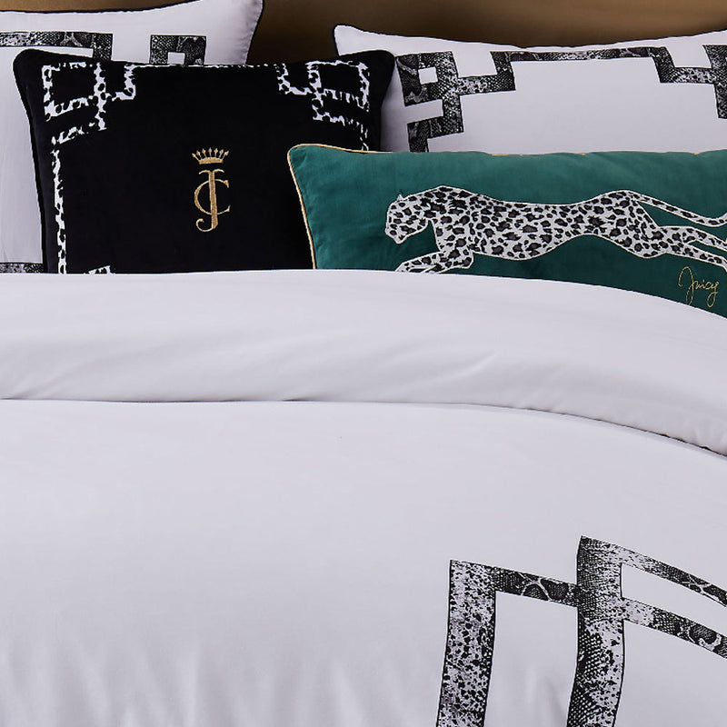 Velvet Lattice Pillow - Juicy Couture