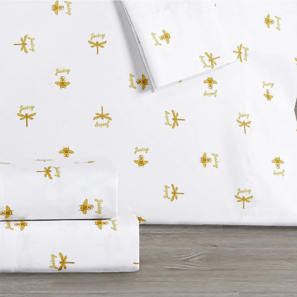 Printed Microfiber Sheet Set