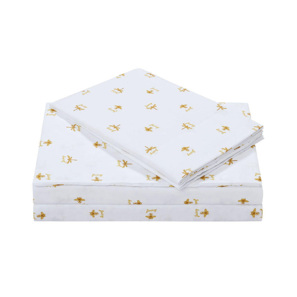 Printed Microfiber Sheet Set