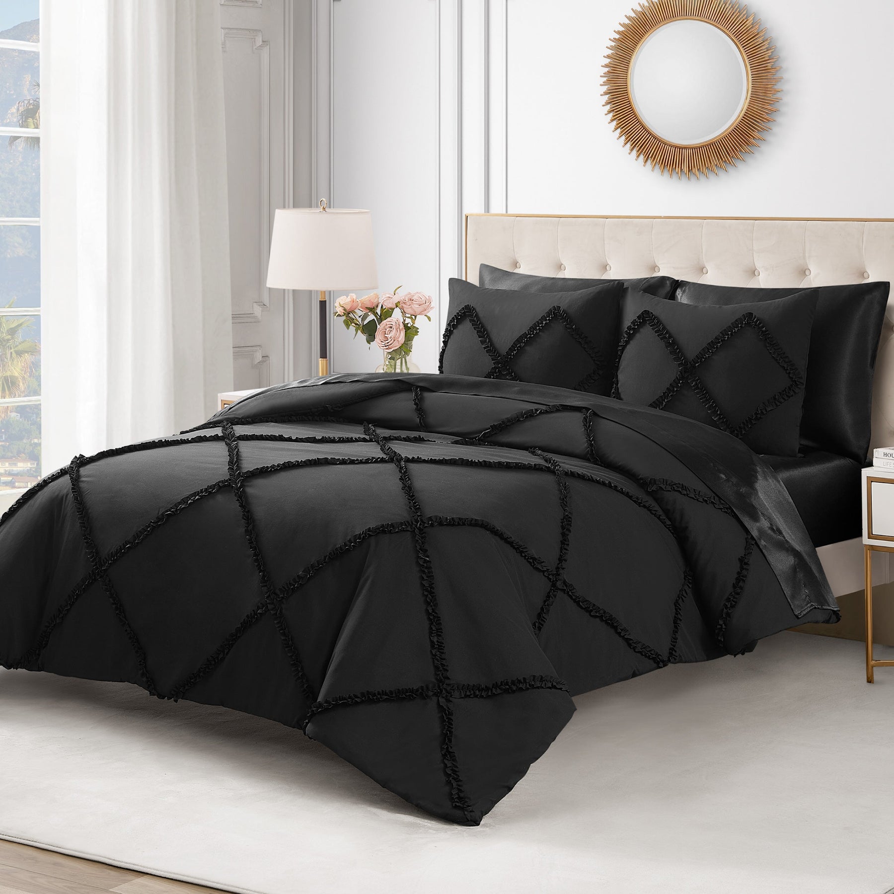 Diamond Ruffle Comforter Set - Juicy Couture