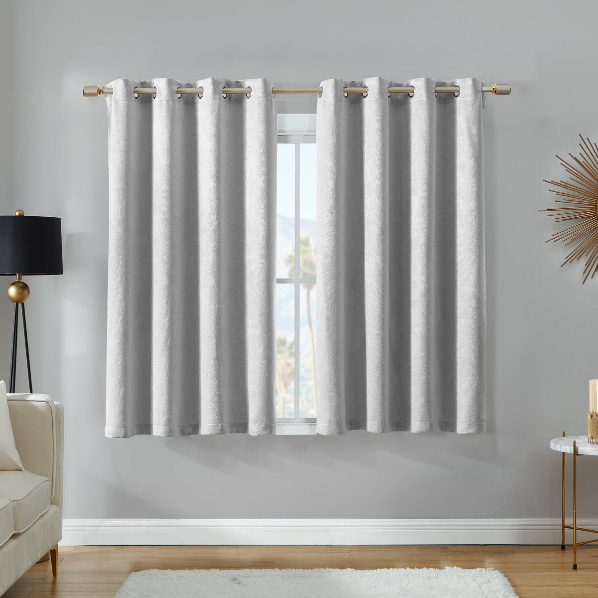 Faux Suede Curtains