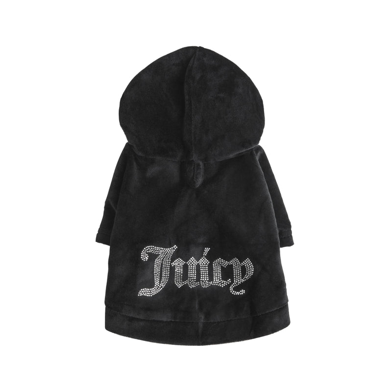 Bling Velour Pet Hoodie