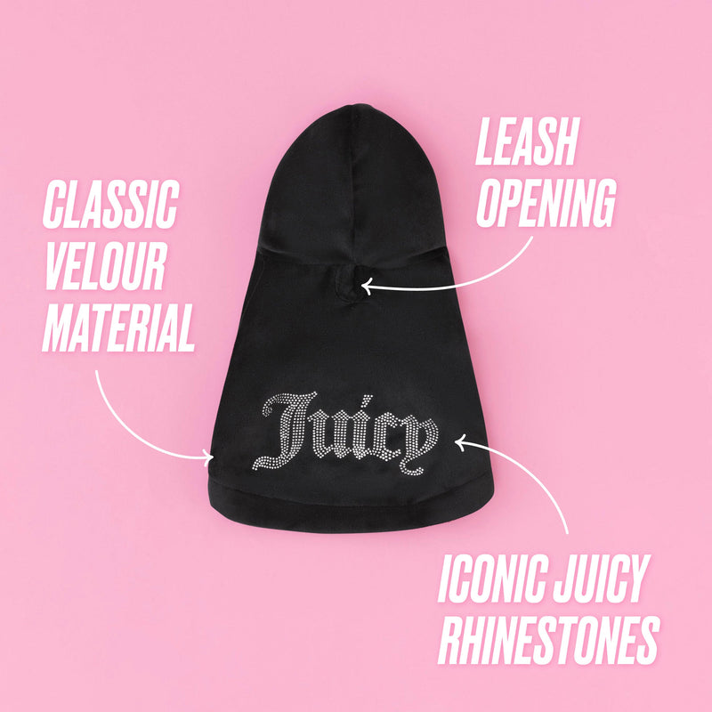 Bling Velour Pet Hoodie