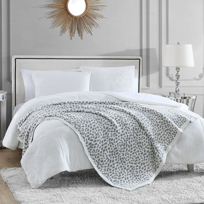 Leopard Print Throw Blanket - Juicy Couture