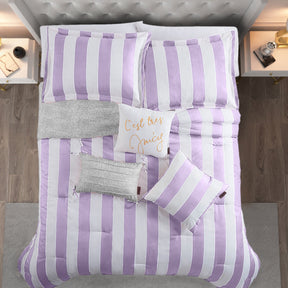 Cabana Striped Reversible Comforter Set