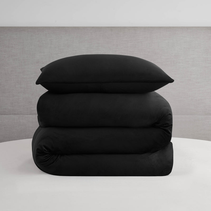 Velour Comforter Set
