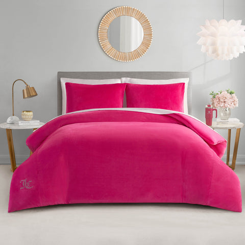 Velour Comforter Set