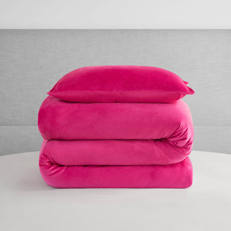 Velour Comforter Set