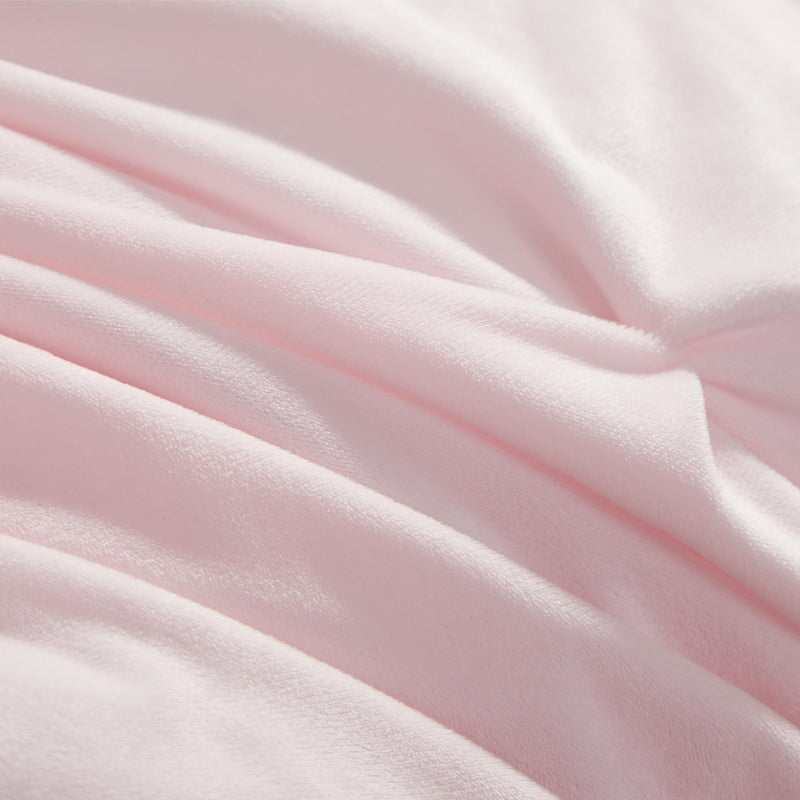 Kiss Pleat Micromink Comforter Set - Juicy Couture