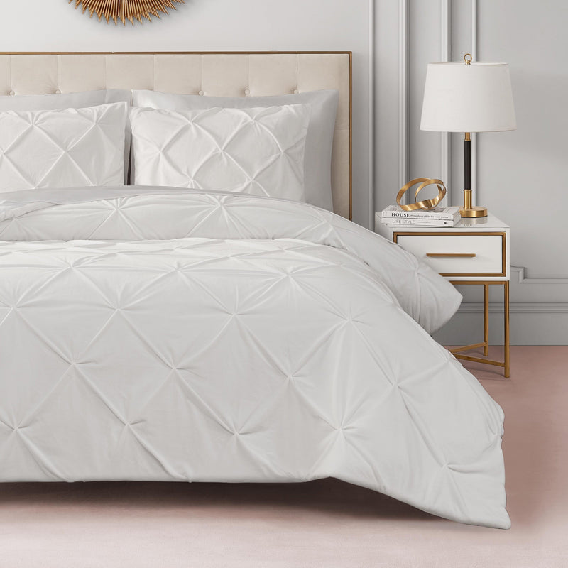 Kiss Pleat Micromink Comforter Set - Juicy Couture