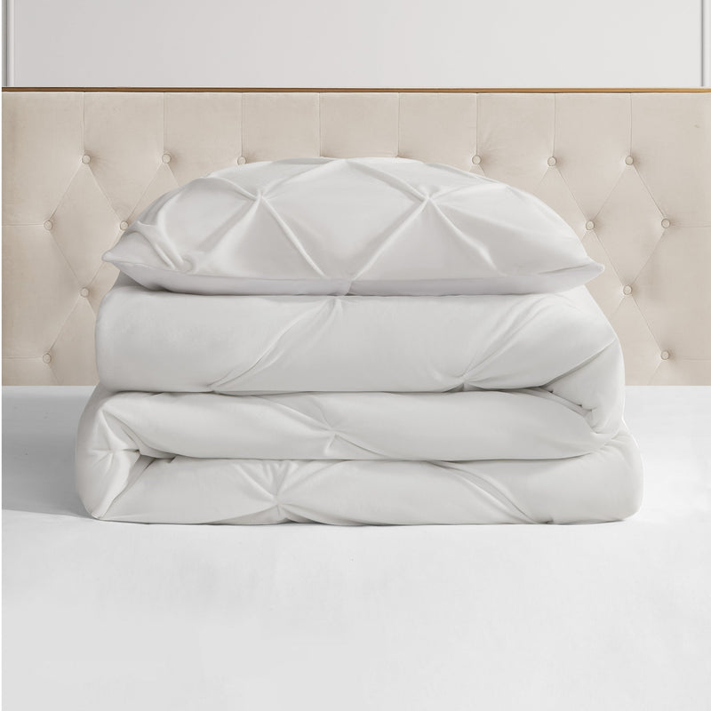 Kiss Pleat Micromink Comforter Set - Juicy Couture