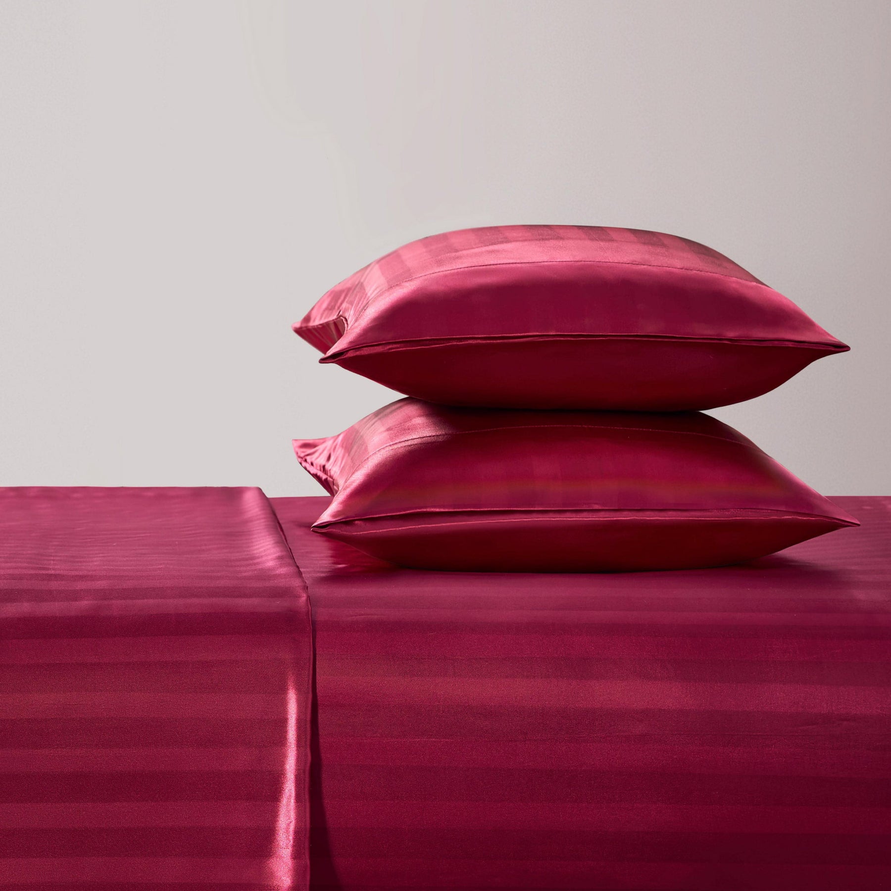 Damask Stripe Satin Sheet Set - Juicy Couture