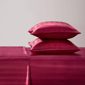 Damask Stripe Satin Sheet Set - Juicy Couture