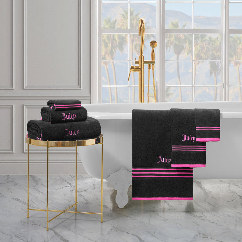 Neon Border Bath Towel Set