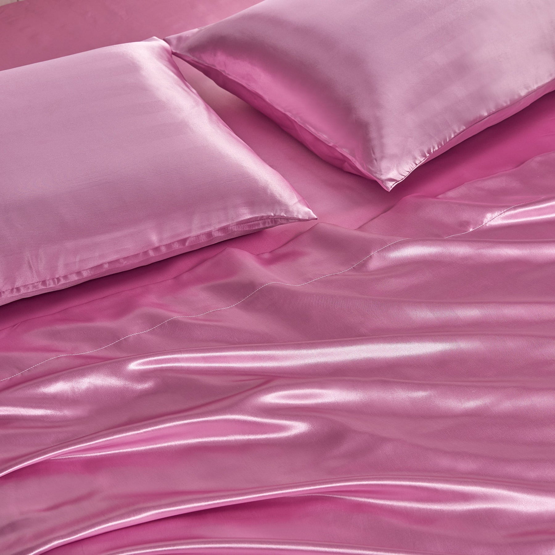 Damask Stripe Satin Sheet Set - Juicy Couture