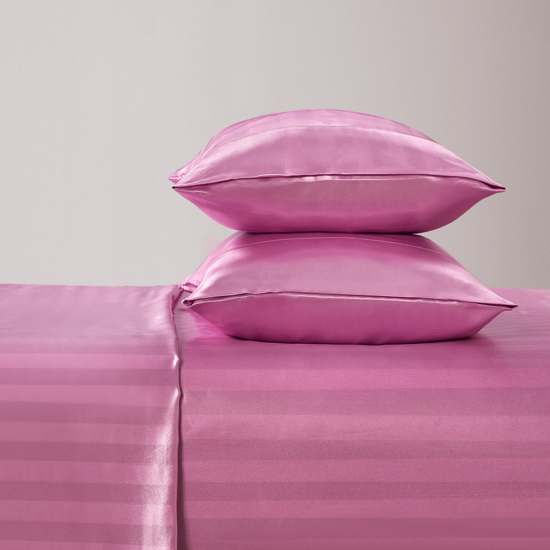 Damask Stripe Satin Sheet Set - Juicy Couture