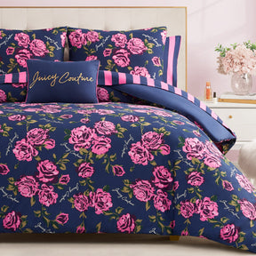 Rose Logo Bed in a Bag Bedding Set - Juicy Couture