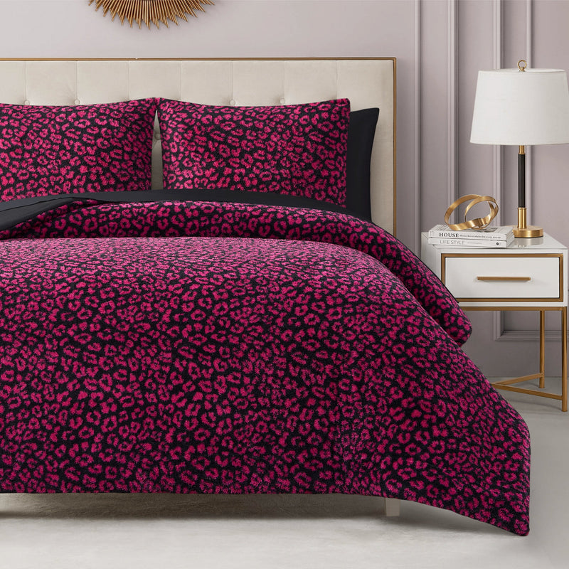 Cheetah Feathered Comforter Set - Juicy Couture
