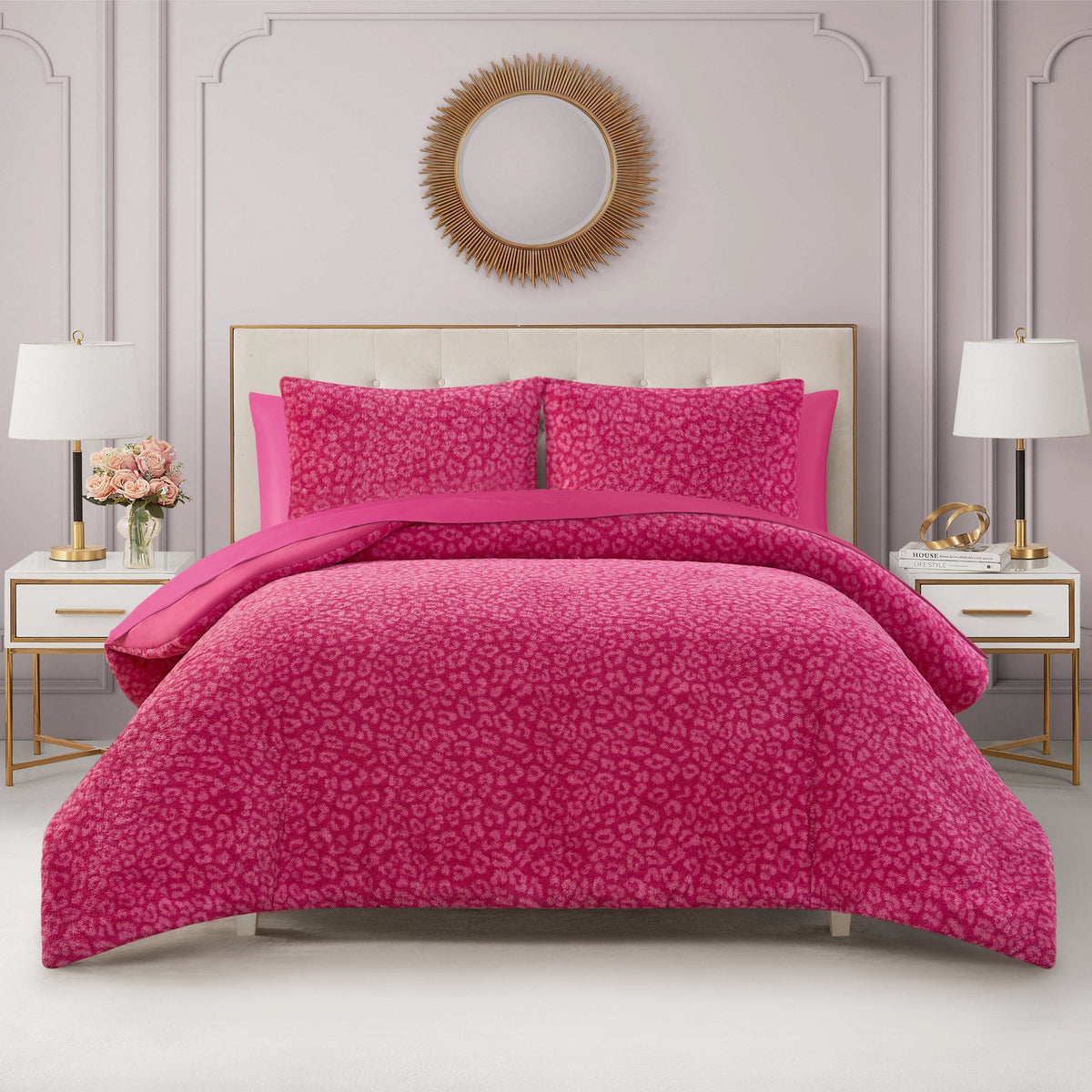 Cheetah Feathered Comforter Set - Juicy Couture