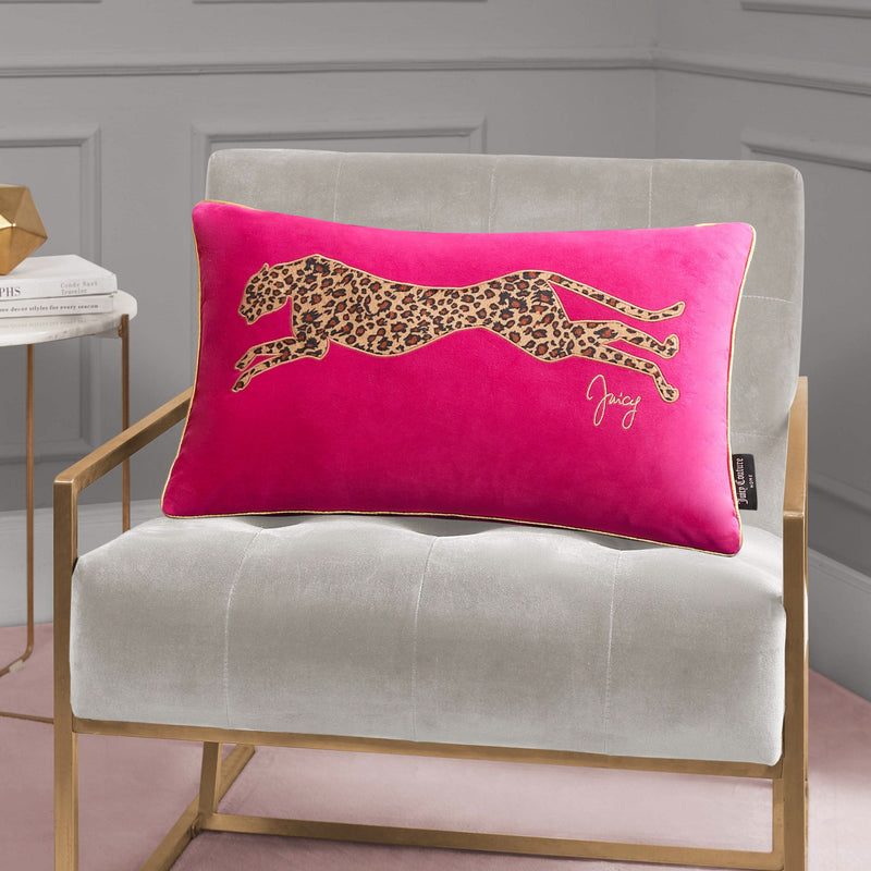 Velvet Cheetah Pillow - Juicy Couture