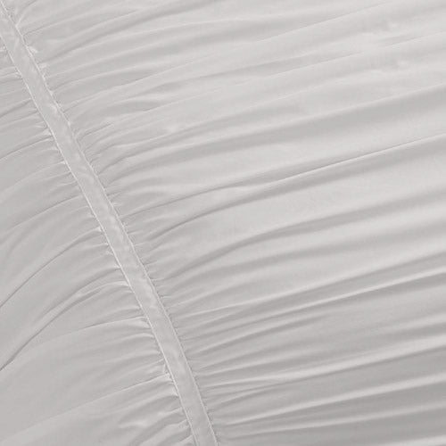 Ribbon Ruched Comforter Set