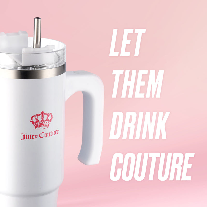 Glam Logo Stainless Steel Water Bottle