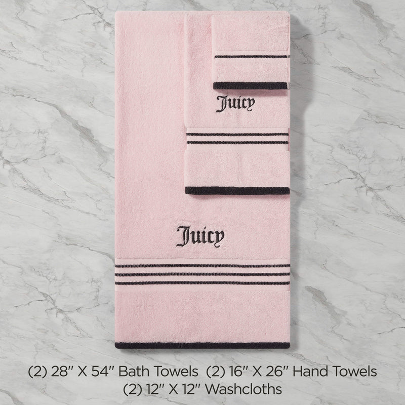 Neon Border Bath Towel Set