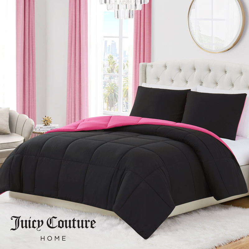 Box Stitch Reversible Comforter Set