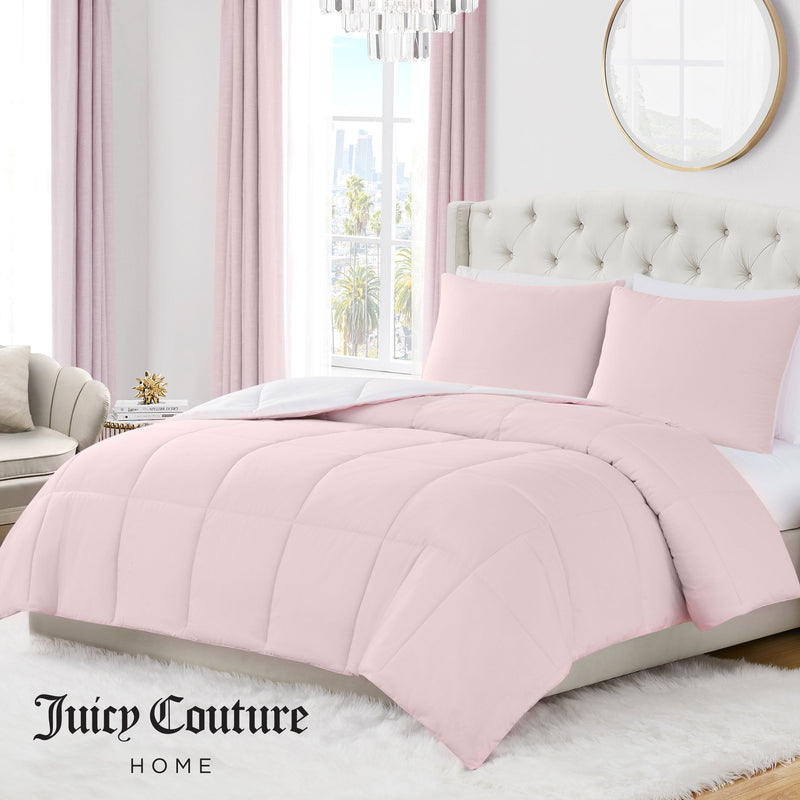 Box Stitch Reversible Comforter Set