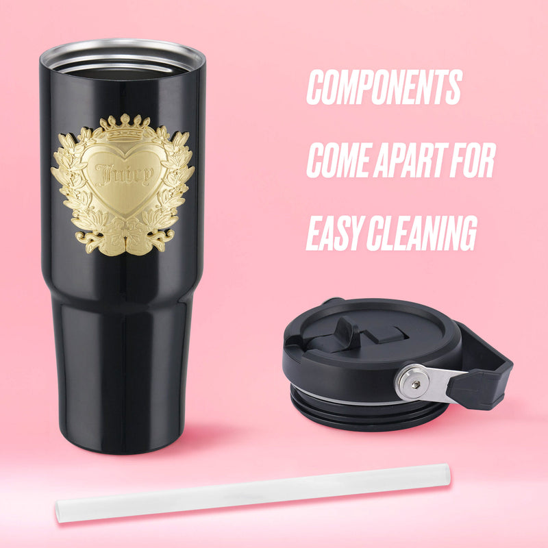 Flip & Sip Hydration Stainless Steel Tumbler