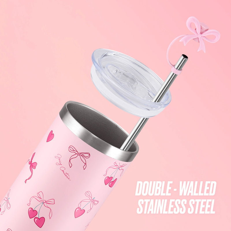 Glam Slip Hydration Stainless Steel Tumbler