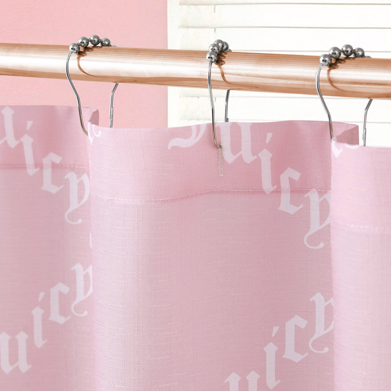 Shower Curtain and Hooks Set