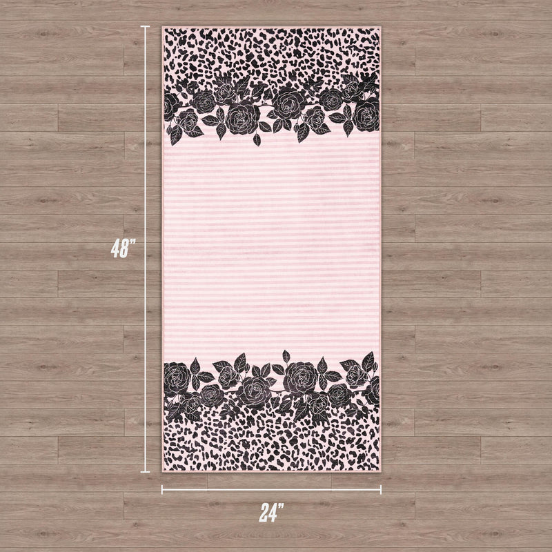 Finely Washable Rug, 2' x 4'
