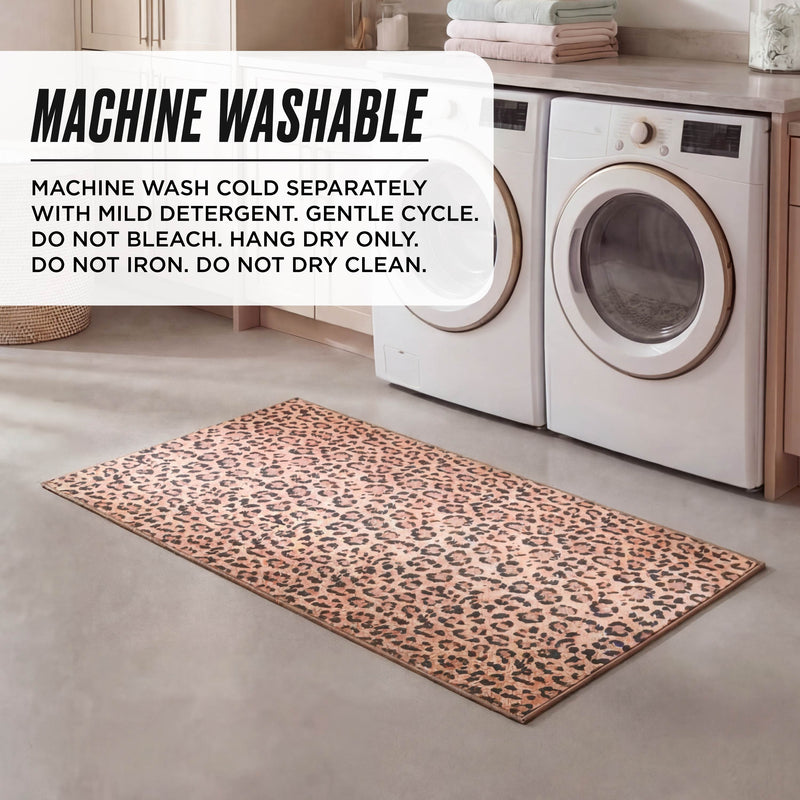 Finely Washable Rug, 2' x 4'