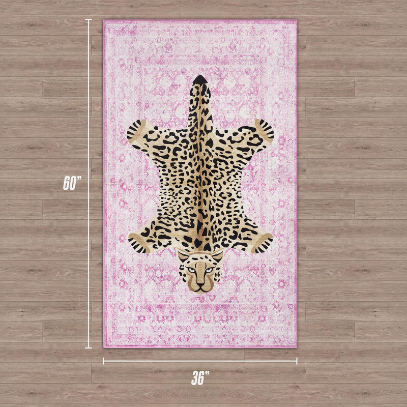 Finely Washable Rug, 3' x 5'
