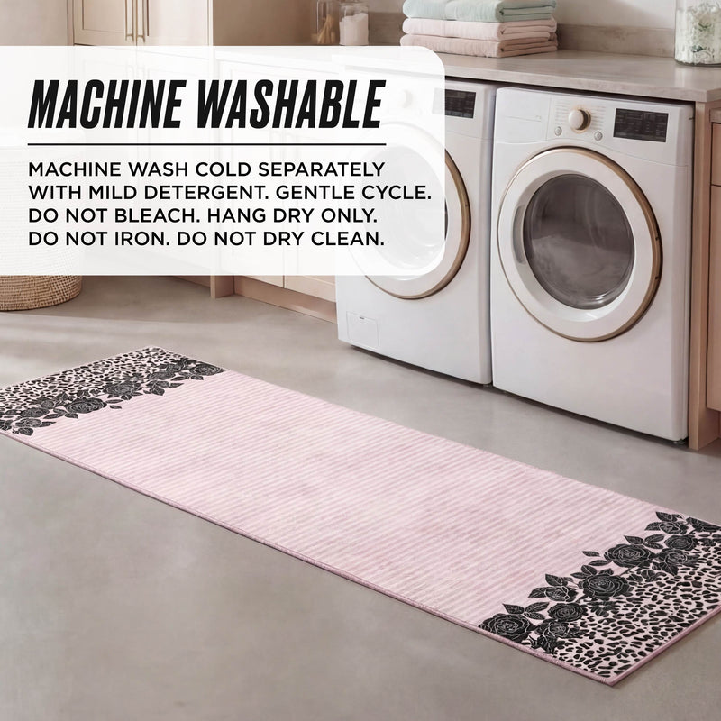 Finely Washable Rug, 2' x 6'
