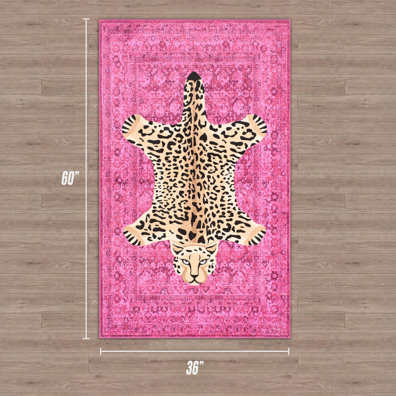 Finely Washable Rug, 3' x 5'