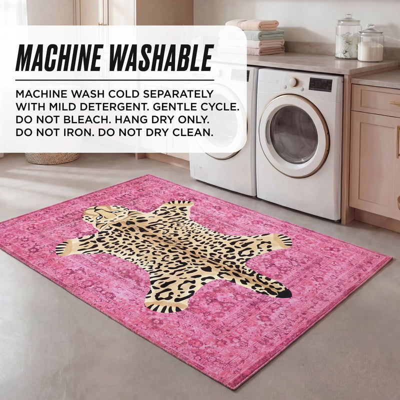 Finely Washable Rug, 3' x 5'