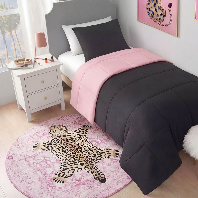 Finely Washable Round Rug