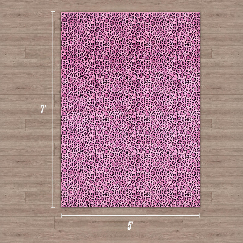 Finely Washable Rug, 5' x 7'