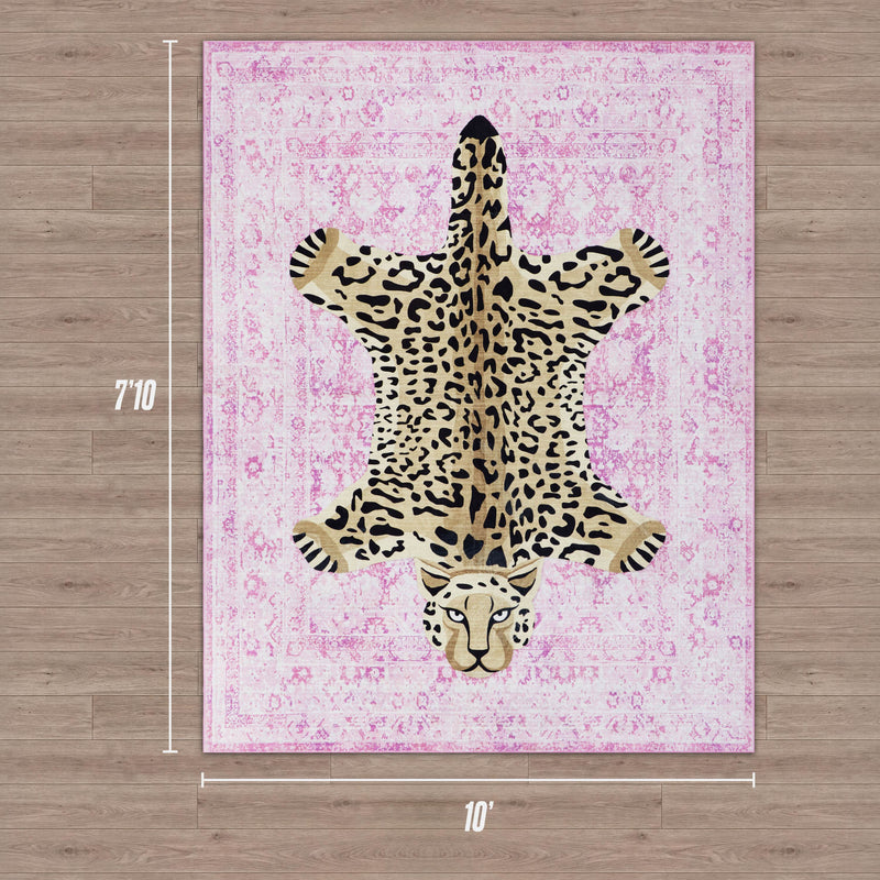 Finely Washable Rug, 7'10 x 10'