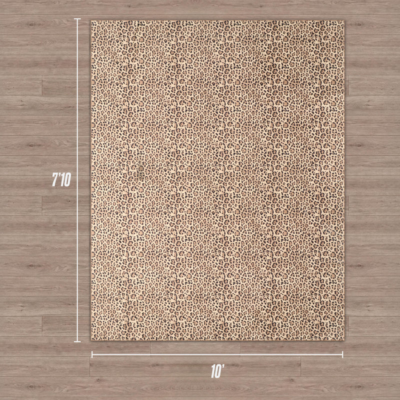 Finely Washable Rug, 7'10 x 10'